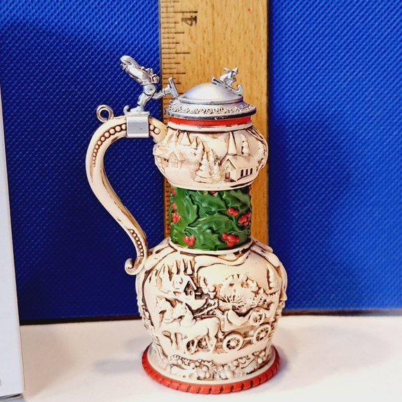 BEER STEIN - 2023 Hallmark Keepsake Christmas Tree Ornament - NEW - Picture 11 of 11